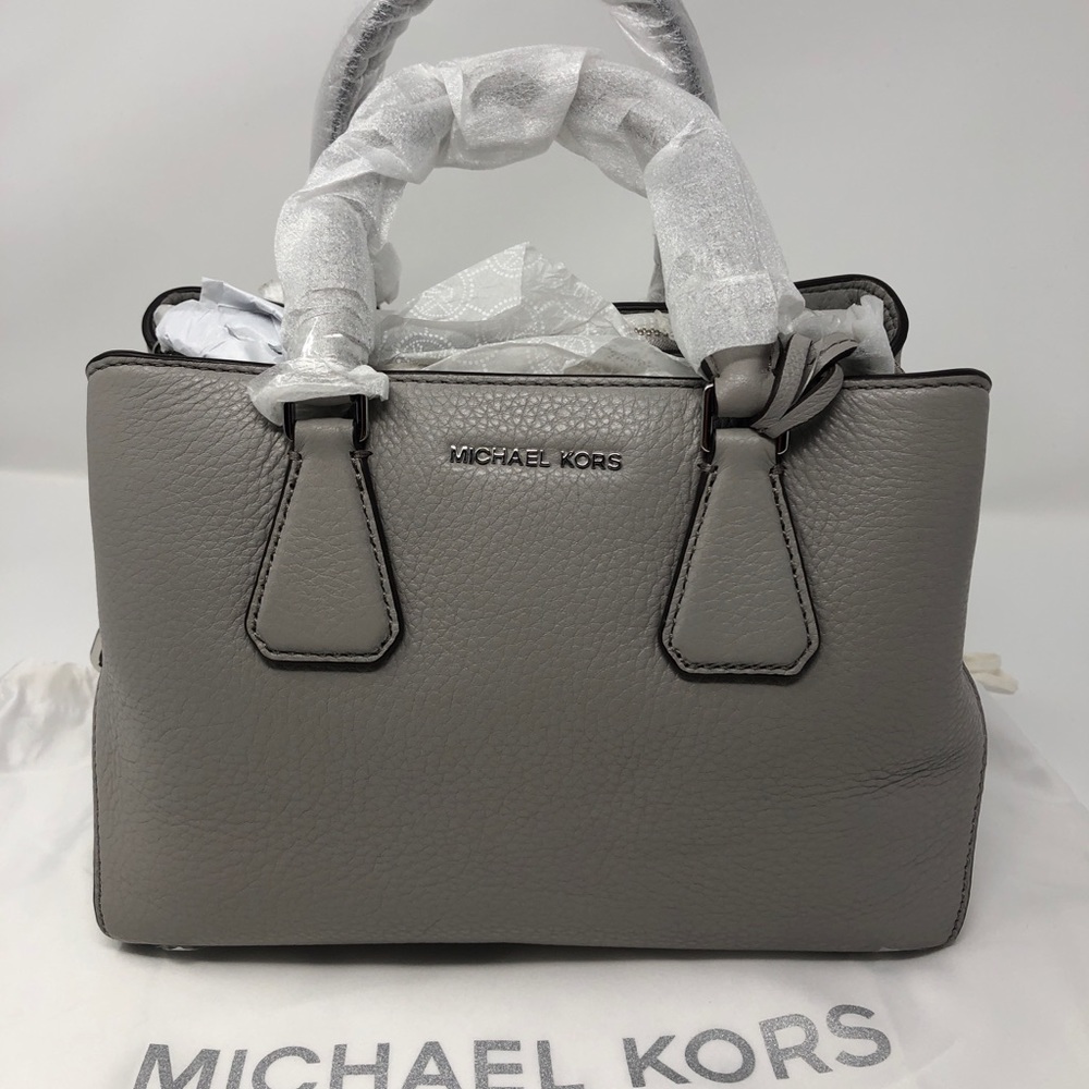 Michael Kors Camile Leather Satchel